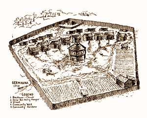 Fort Germanna sketch