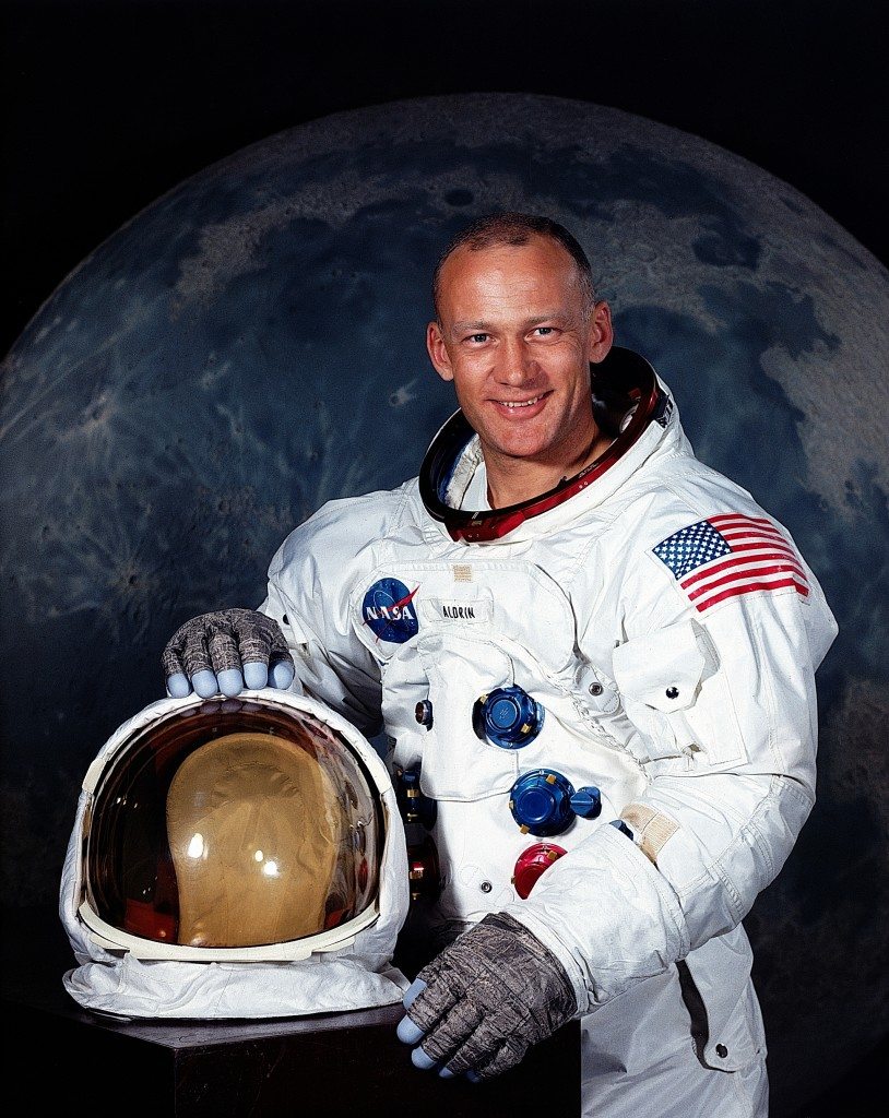 Astronaut and Germanna Descendant Buzz Aldrin