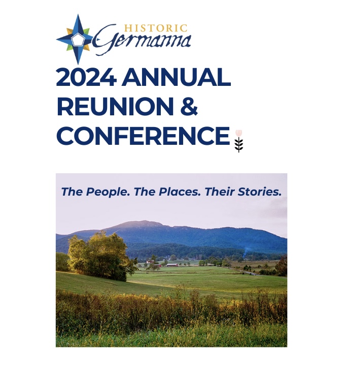 2024 Historic Germanna Annual Conference & Reunion