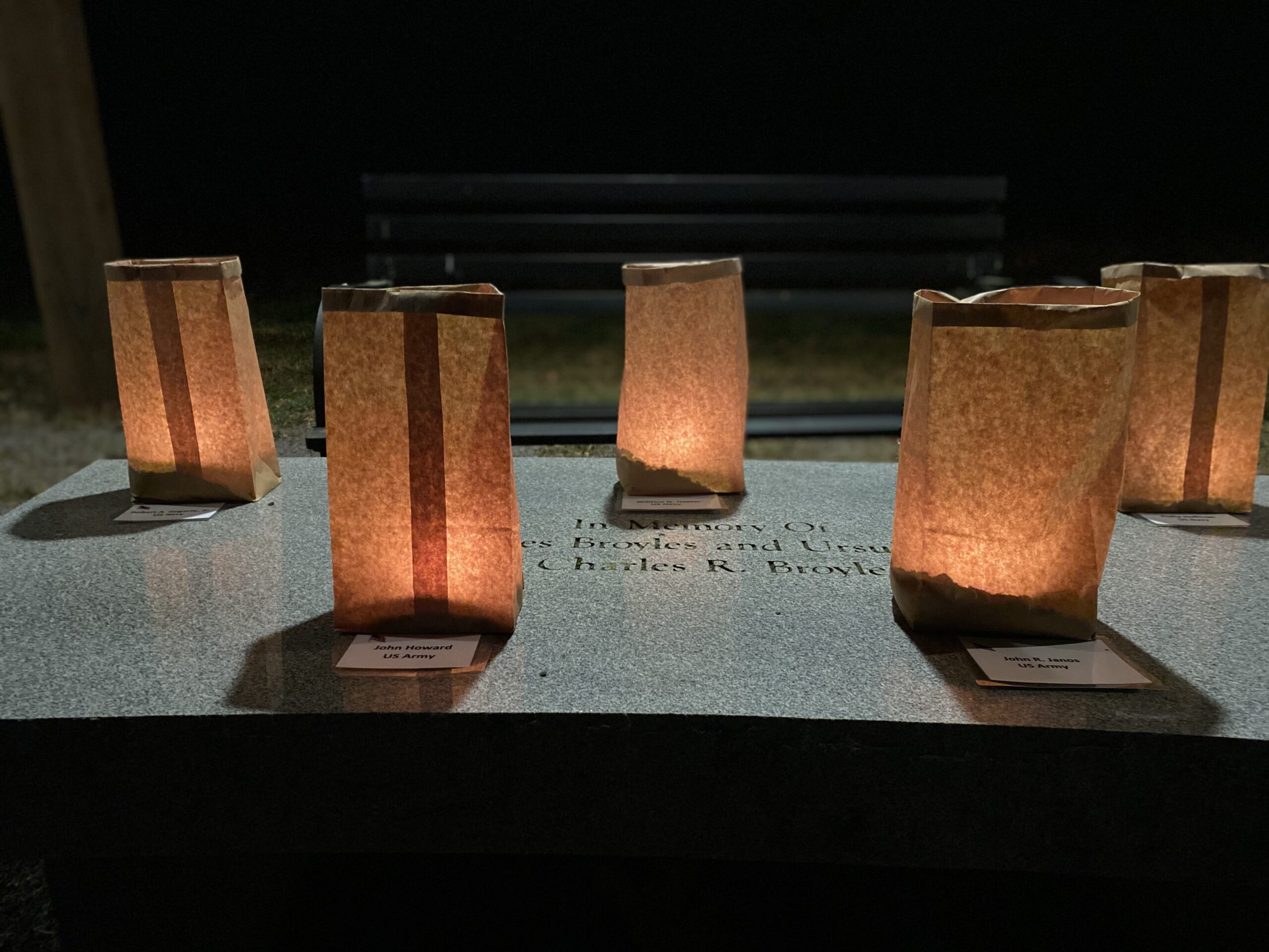 Honor Veterans at Annual Illumination - Historic Germanna